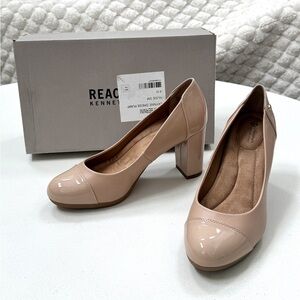 GIANI BERNINI Womens Beige Cushioned Round Toe Pumps Shoes